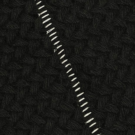 TIMELESS  CUT OFF 1B CARDIGAN NOIR(FENCE KNIT)
