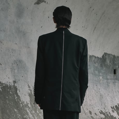 Dirty Marks Tailored Jacket(NOIR) BLACK