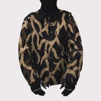 Slash Seam Detroit Jacket NOIR(SHADOW ASAT) DUST BLACK
