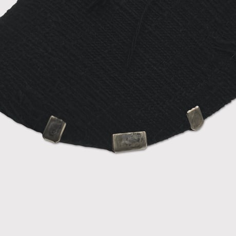 ReinforcedBaseball Cap Boro Crust(BORO) BLACK