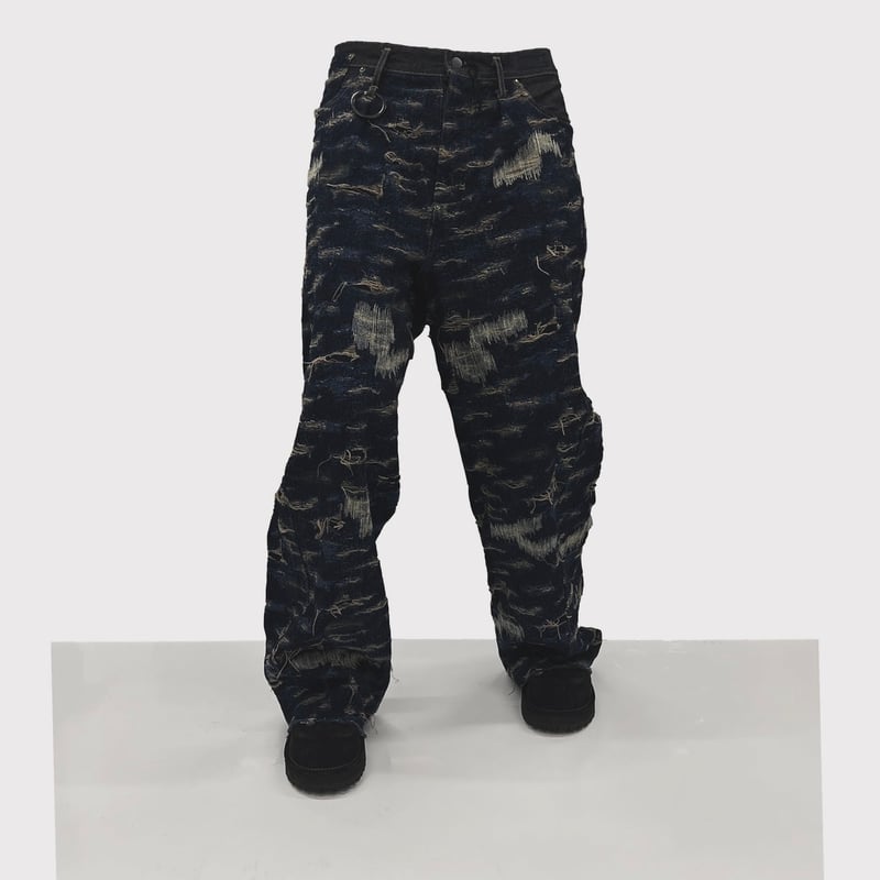 Twist Seam Lot.20603T R&D(100YEARS DENIM) INDIG