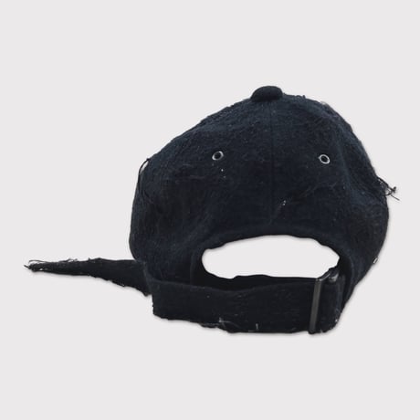 Reinforced Baseball Cap(100YEARS DENIM) BLACK