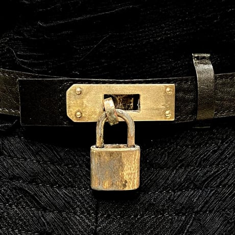 TIMELESS BUCKET (ITALIAN SHOULDER LEATHER&ORIGINAL BORO JACQUARD)
