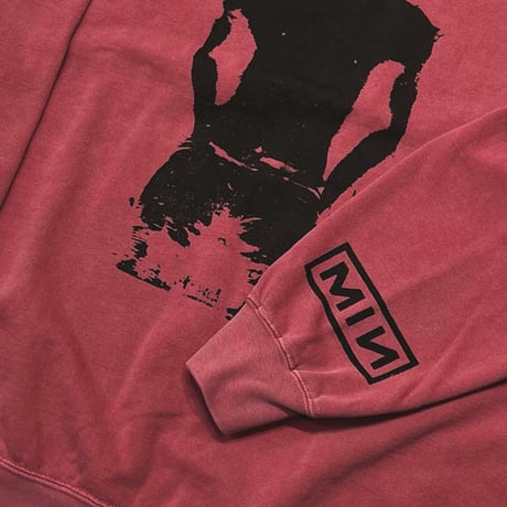 BOOTLEG CREW SWEAT(A MAN'S SHADOW)FADED SPOT