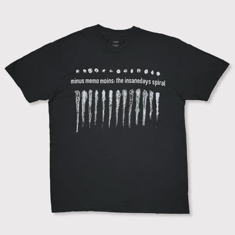 BOOTLEG TEE(MONOCHROMESHINE)5YEARS BLACK