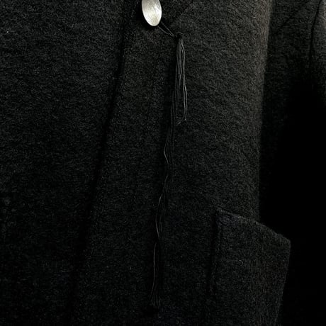 TIMELESS  CUT OFF 1B CARDIGAN BLACK ROSE(COMPRESSION KNIT)