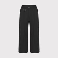 Home Trousers With Night-Cut(AGED TWILL) BLACK