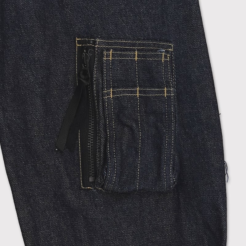 Slash Seam Flight(KOJIMA)INDIGO | MINUS OFFICIA