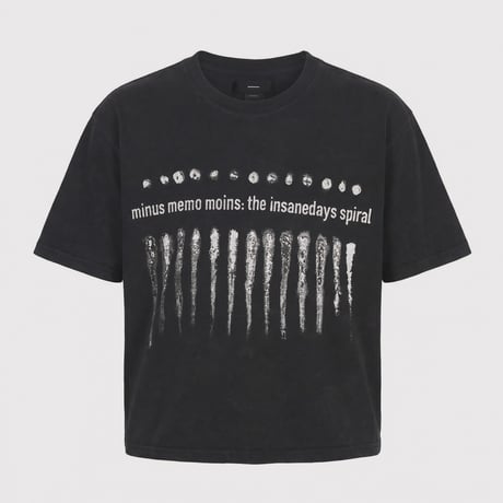Bootleg Tee(MONOCHROMESHINE)5YEARS BLACK