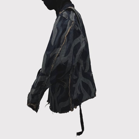 Slash Seam Detroit Jacket DUST INDIGO(SHADOW ASAT) DUST INDIGO