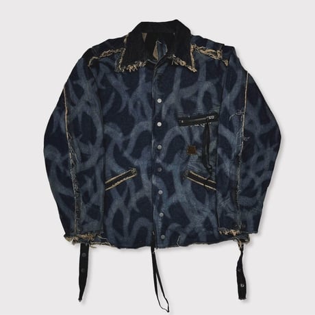 Slash Seam Detroit Jacket DUST INDIGO(SHADOW ASAT) DUST INDIGO