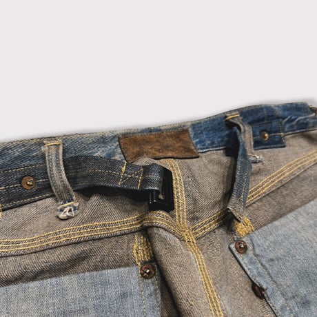 100 YEARS WORK STRAIGHT JEANS INSIDE-OUT (501c)