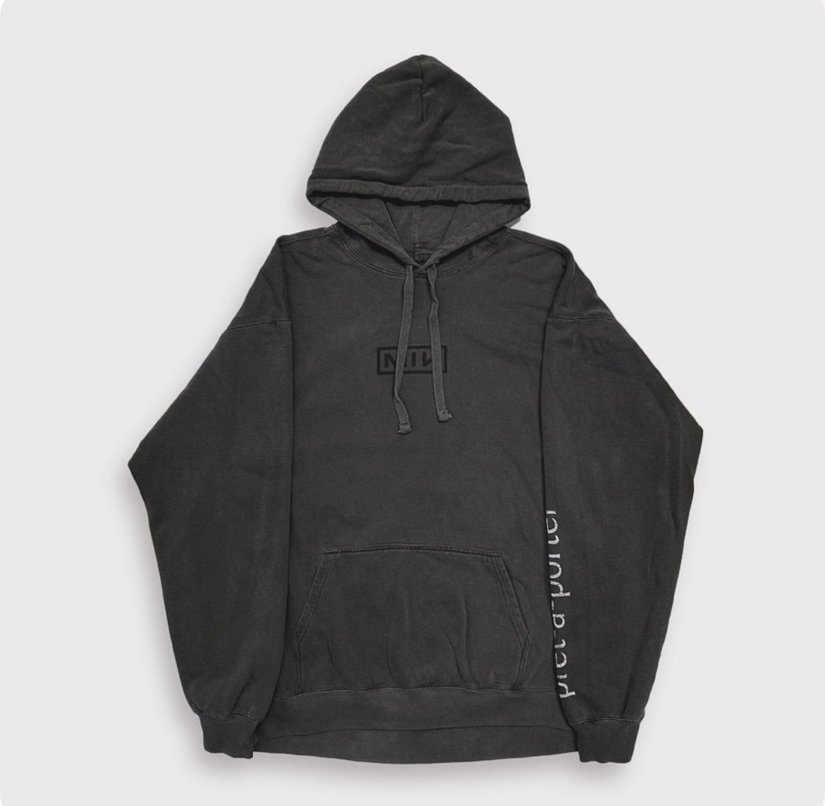 BOOTLEG HOODIE(SIN)AGED BLACK | MINUS OFFICIAL