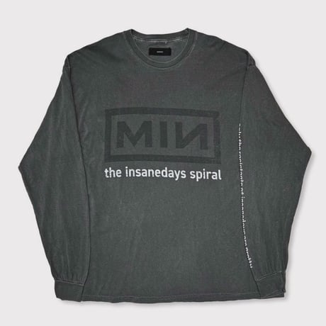 トップス minus Bootleg Long Sleeve(BOX)WASHED TEE minus Bootleg Long Sleeve(BOX)WASHED TEE
