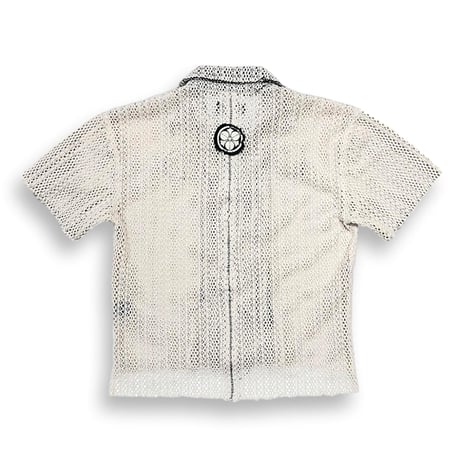 TIMELESS  KAMON ALOHA SHIRT(RASCHEL LACE)  IVORY