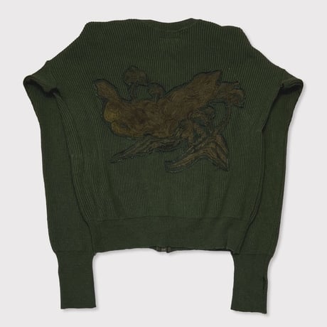 Love Knit Jumper(SWEDISH ARMY VINTAGE) OLIVE