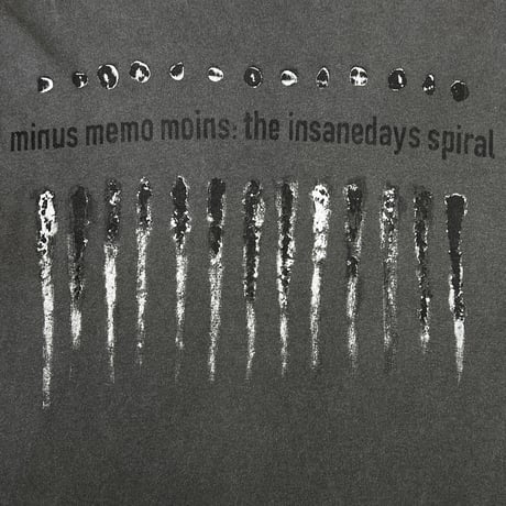 Bootleg Tee(MONOCHROMESHINE)10YEARS BLACK
