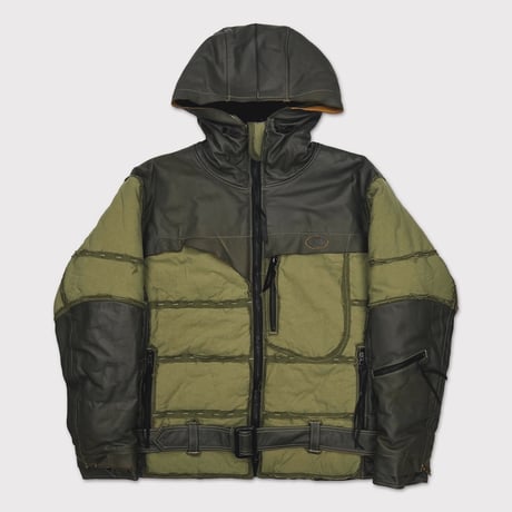 Rustic Edged DAS Parka(VEGETABLE DYED NYLON) OLIVE