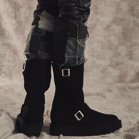 x MUZE x GEORGE COX Engineer Boots(CLASSIC SHARK)