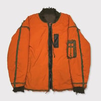 INSIDE-OUT Flight Jacket(VEGETABLE DYED NYLON)