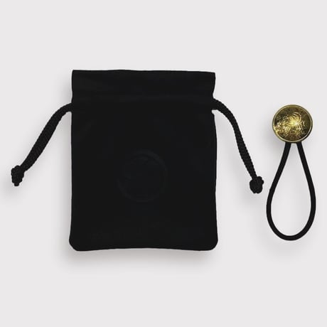 KOSEN HAIR TIE(VINTAGE JAPANESE COINS)GOLD