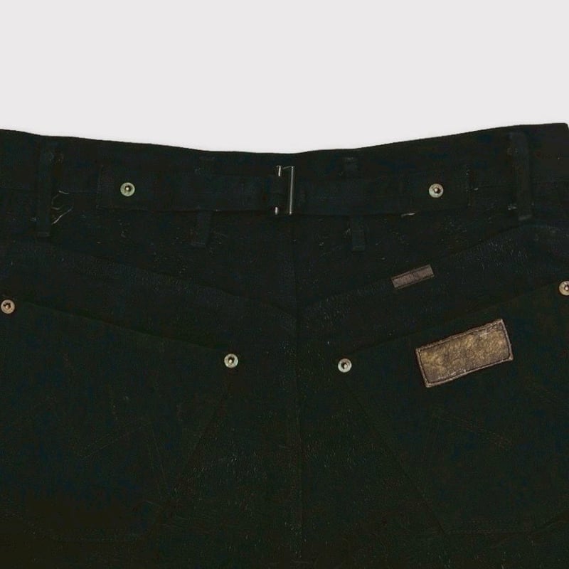 Twist Seam Lot.20603T R&D(100YEARS DENIM) BLACK