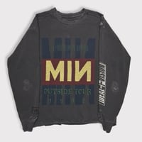 Bootleg DIY Crew Sweat With Damaged(OUTSIDE TOUR)