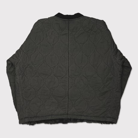 Slash Seam Tribal Camouflage Flight Jacket 20Yeas BK(AGED TWILL)AGED BLACK LINING