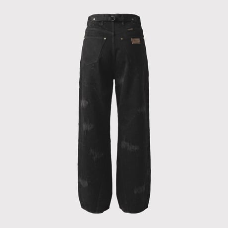 Twist Seam Lot.20603T R&D(100YEARS DENIM) BLACK
