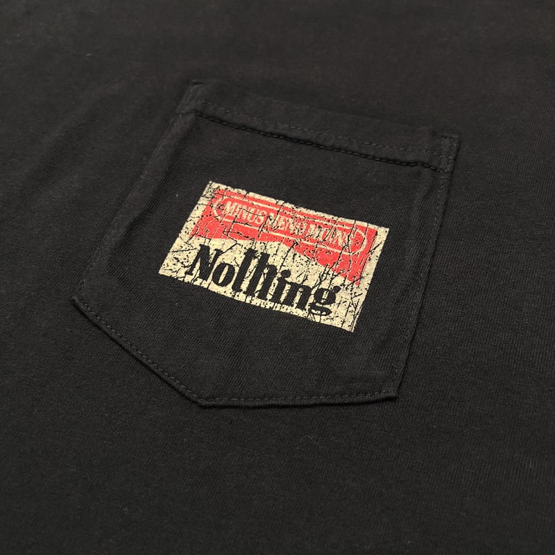 minus(-) Bootleg Pocket Tee スネークパス MINUS - 【残りわずか】Bootleg Pocket Tee(NOTHING) | ACRMTSM ONLINE