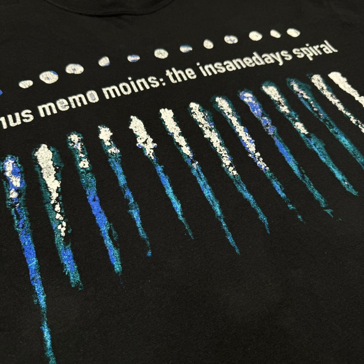 BOOTLEG TEE(SHINE)5YEARS BLACK | MINUS OFFICIAL