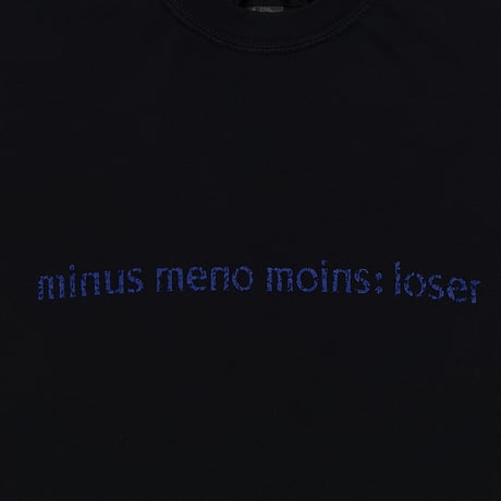 Bootleg Tee(LOSER)5YEARS BLACK