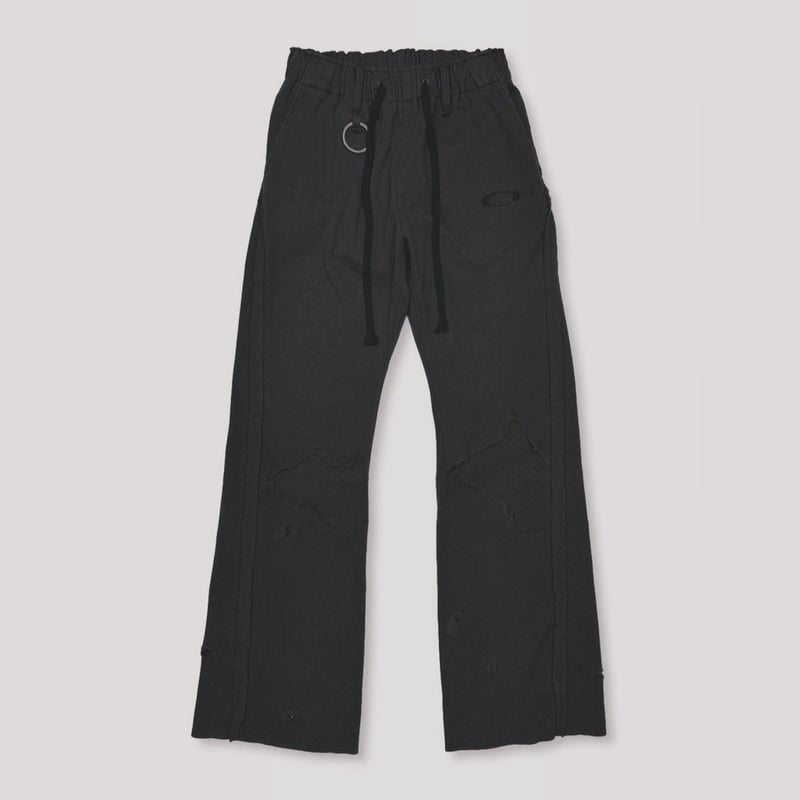 Destroy Twist Easy Pants(HIGH GAUGE RIB KNIT)CH