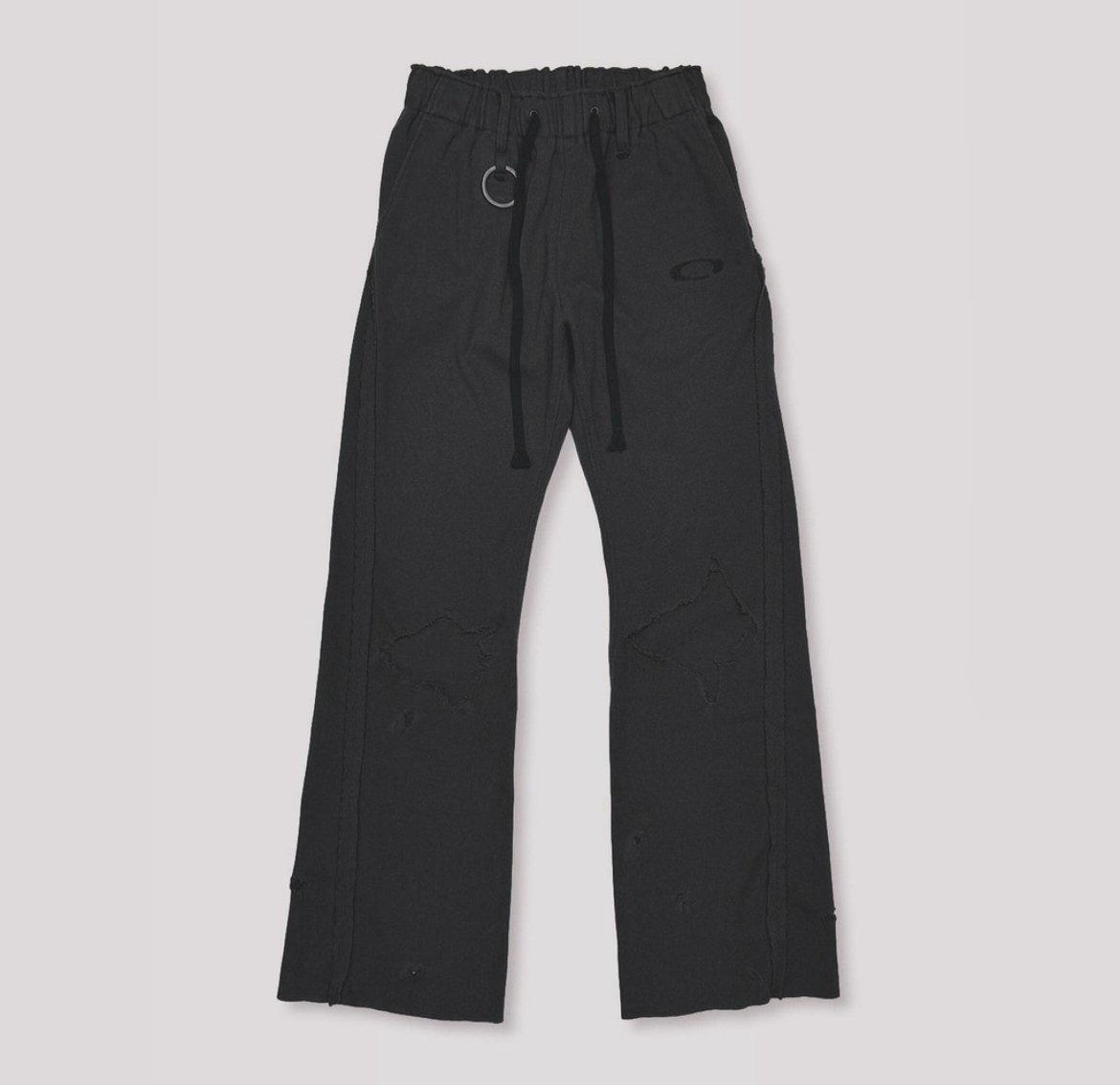 Destroy Twist Easy Pants(HIGH GAUGE RIB KNIT)CH