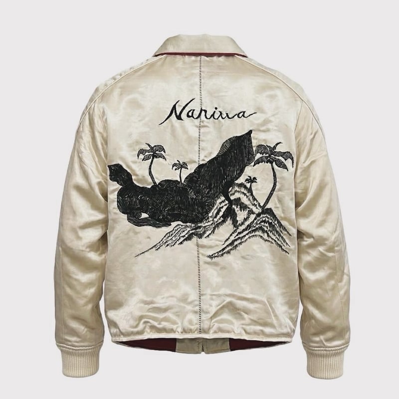 x A PUZZLING HOME Souvenir Love Jacket(TWO FACE
