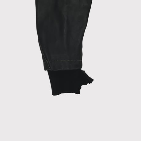 Skin Jacket(VEGETABLE TANNING PIG LEATHER) BLACK
