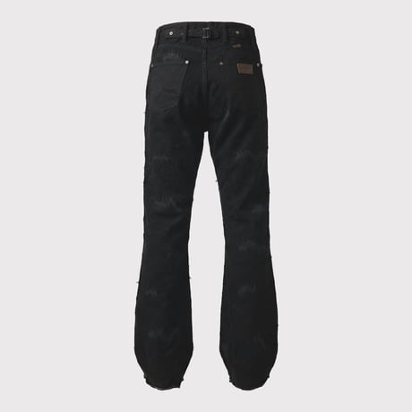 Twist Seam Lot.20617 R&D(100YEARS DENIM) BLACK