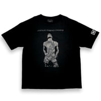 BOOTLEG TEE(A MAN'S SHADOW)BLACK