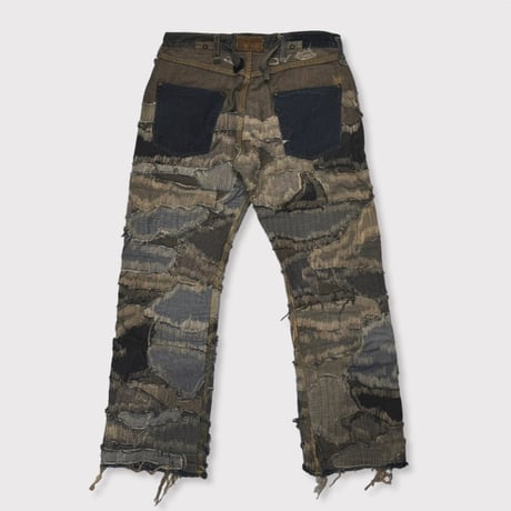 100 YEARS WORK STRAIGHT JEANS INSIDE-OUT (501c)