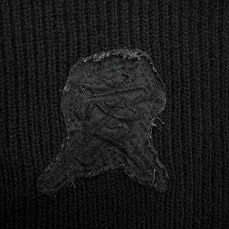 Love Knit Jumper(SWEDISH ARMY VINTAGE)BLACK