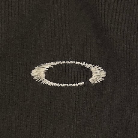 High-Neck Cotton Logo Knit With Damaged(HIGH GAUGE RIB KNIT)OLIVE