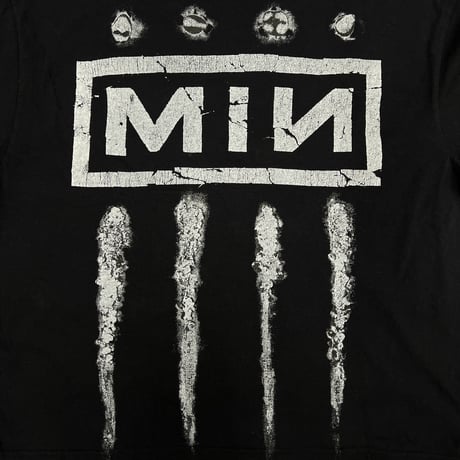 Bootleg Tee(MONOCHROMESHINE)5YEARS BLACK
