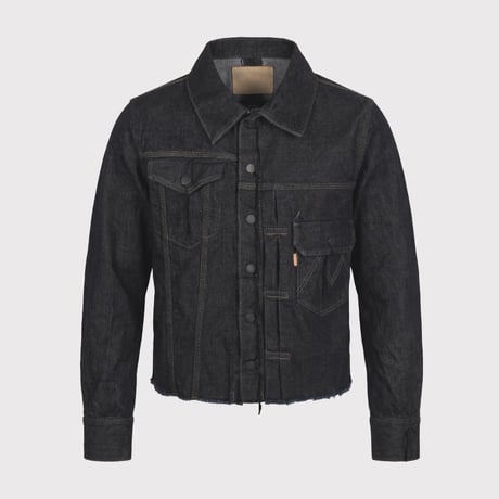 Deconstructed Denim Trucker(KOJIMA) INDIGO
