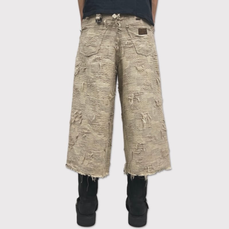 Cut Off Heavy Short Boro Crust (SAND) | MINUS O