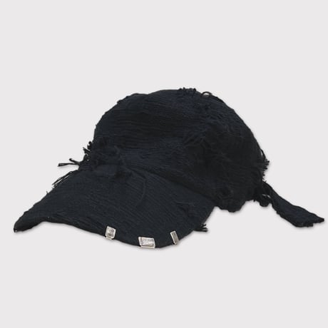 ReinforcedBaseball Cap Boro Crust(BORO) BLACK