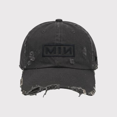 Bootleg Cap With Damaged(BOX) SUNFADE BLACK