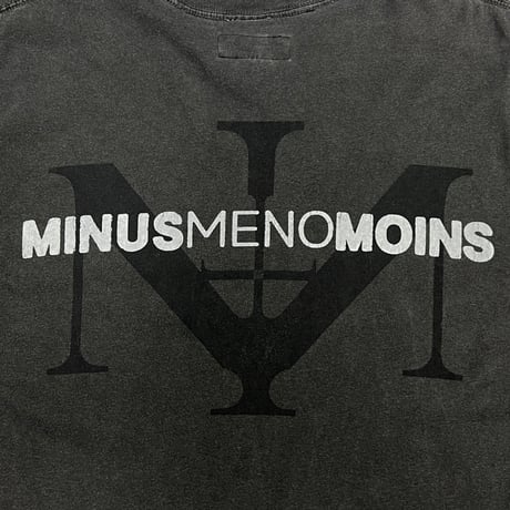 Bootleg Tee(A MAN'S SHADOW)10YEARS BLACK