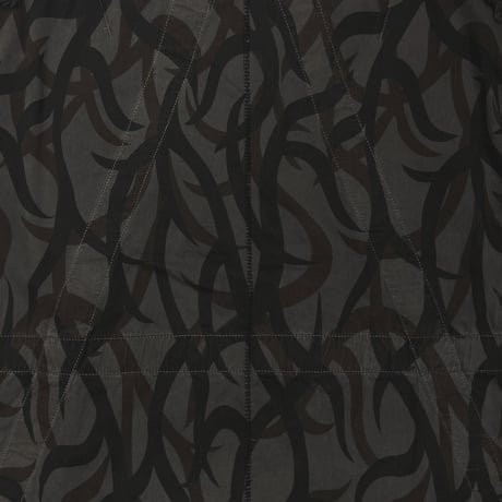 Slash Seam Tribal Camouflage Flight Jacket 20Yeas BK(AGED TWILL)AGED BLACK LINING