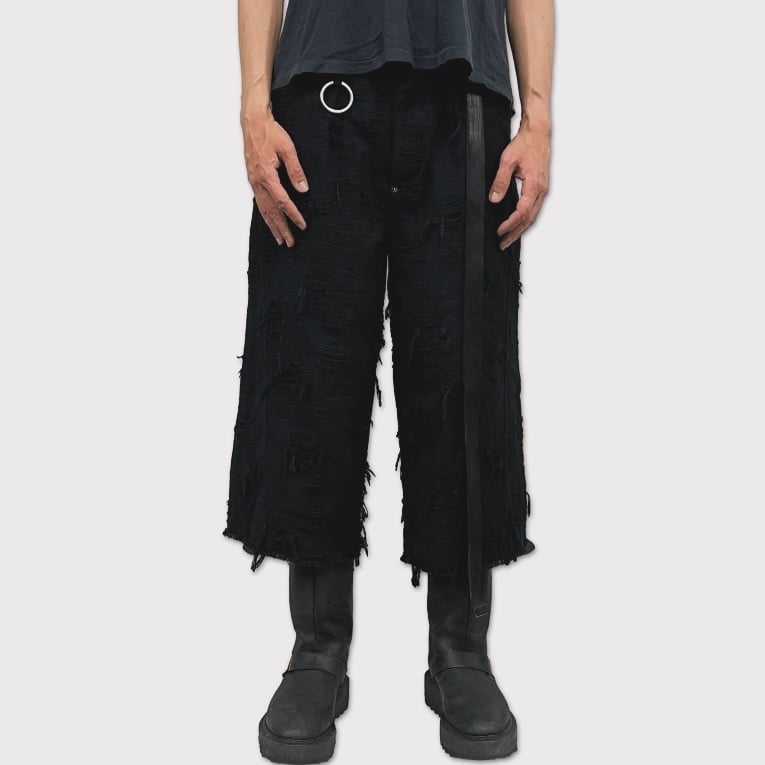 minus(−) HBT Cargo Boro Crust 定価66000円 MINUS - 【残り一点】Slash Seam HBT Cargo(HORCE CLOTH