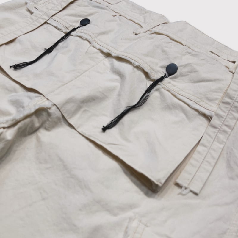パンツ MINUS Slash Seam HBT Short(HORCE CLOTH) Slash Seam HBT Short(HORCE CLOTH) OFF | MINUS O